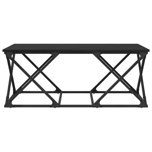  Dohányzóasztal Musta tammi 100 x 49 x 40 cm Faanyag