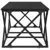  Dohányzóasztal Musta tammi 100 x 49 x 40 cm Faanyag