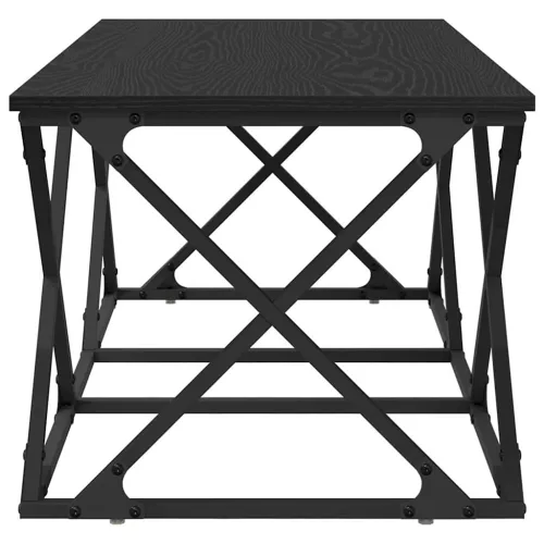  Dohányzóasztal Musta tammi 100 x 49 x 40 cm Faanyag
