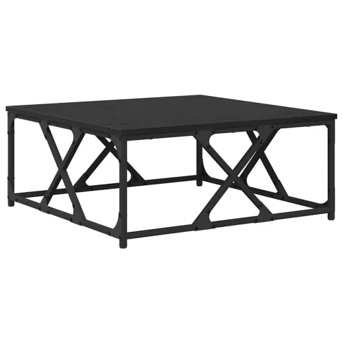  Dohányzóasztal Musta tammi 70 x 70 x 30 cm Faanyag