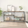  Konzolasztal polcokkal Artisan tölgy 150 x 29 x 76,5 cm Faanyag
