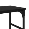  Konzolasztal polcokkal Fekete tölgy 150 x 29 x 76,5 cm Faanyag
