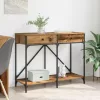  Konzolasztal fiókkal Öreg fa 100 x 39 x 78,5 cm Faanyag