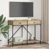  Konzolasztal fiókkal Artisan tölgy 100 x 39 x 78,5 cm Faanyag