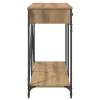  Konzolasztal fiókkal Artisan tölgy 100 x 39 x 78,5 cm Faanyag