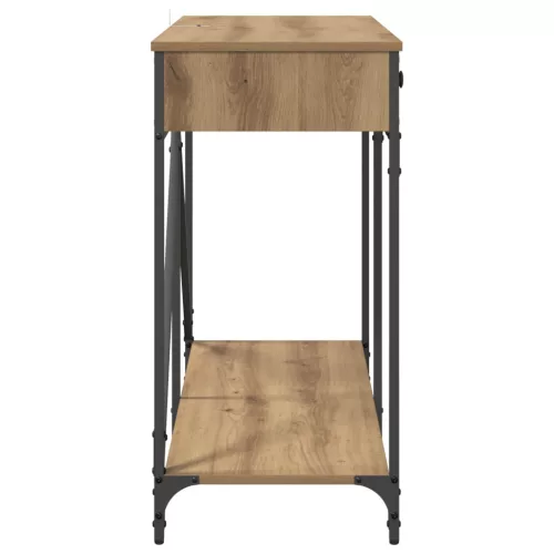  Konzolasztal fiókkal Artisan tölgy 100 x 39 x 78,5 cm Faanyag