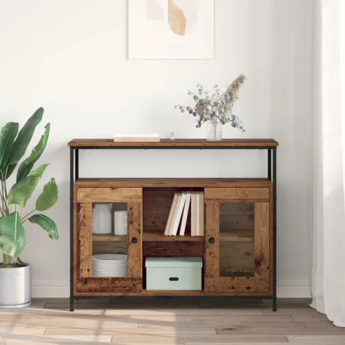  Széf Öreg fa 100 x 35 x 80 cm Faanyag