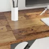  Számítógépes asztal fiókkal Öreg fa 131 x 48 x 75 cm Faanyag