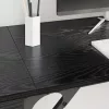  Számítógépes asztal Fekete tölgy 131 x 48 x 75 cm Faanyag