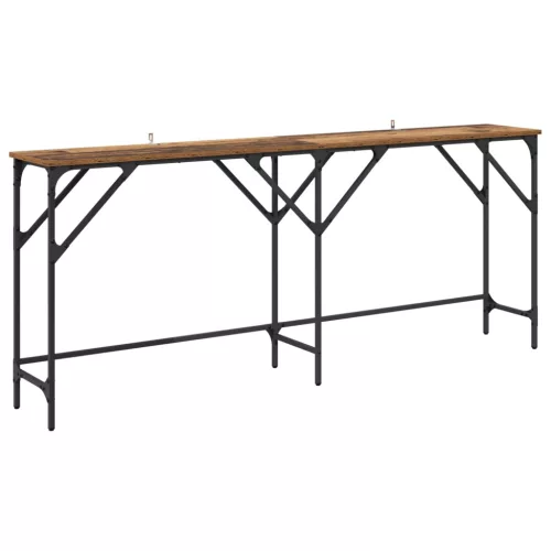  Konzolasztal Öreg fa 180 x 30 x 75 cm Faanyag