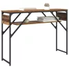  Konzolasztal Öreg fa 105x30x75cm Faanyag