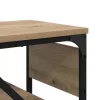  Konzolasztal Artisan tölgy 105x30x75cm Faanyag