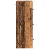  Fali Szekrény Falra szerelhető Öreg fa 35 x 37 x 102 cm Faanyag
