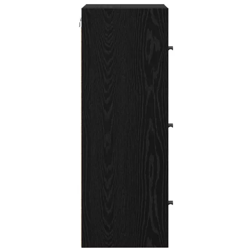  Fali Szekrény Fekete tölgy 35 x 37 x 102 cm Faanyag