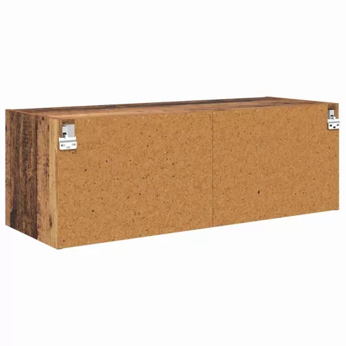  Fali Szekrény Falra szerelhető Öreg fa 102 x 37 x 35 cm Faanyag