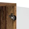  Fali Szekrény Falra szerelhető Öreg fa 102 x 37 x 35 cm Faanyag