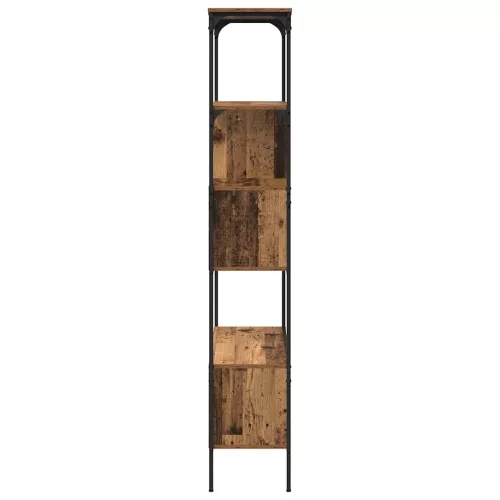  Könyvszekrény Öreg fa 76 x 33 x 188,5 cm Faanyag