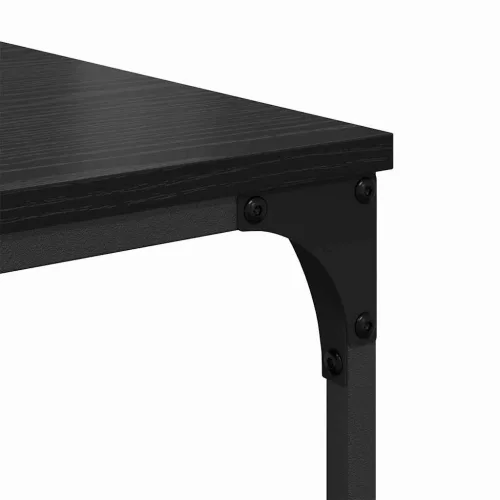  Könyvszekrény Fekete tölgy 76 x 33 x 188,5 cm Faanyag