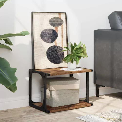  Nyomtatóállvány Öreg fa 41 x 28 x 33.5 cm Faanyag