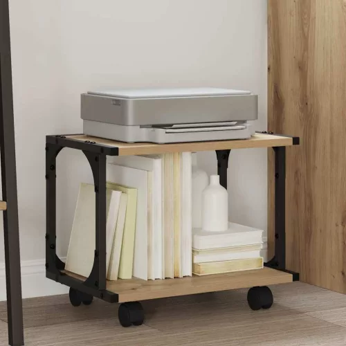  Nyomtatóállvány Artisan tölgy 41 x 28 x 33.5 cm Faanyag