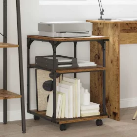  Nyomtatóállvány Öreg fa 43 x 48 x 64 cm Faanyag