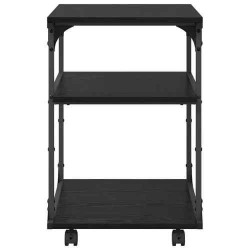  Nyomtatóállvány Fekete tölgy 43 x 48 x 64 cm Faanyag