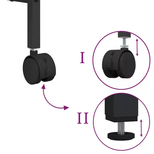  Nyomtatóállvány Öreg fa 50 x 40 x 38 cm Faanyag