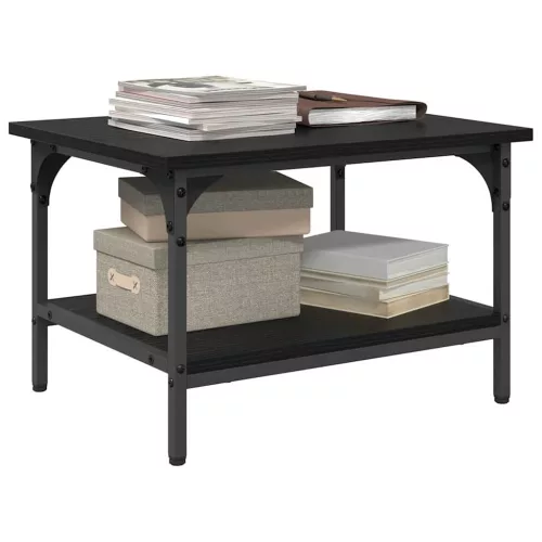  Nyomtatóállvány Fekete tölgy 50 x 40 x 38 cm Faanyag