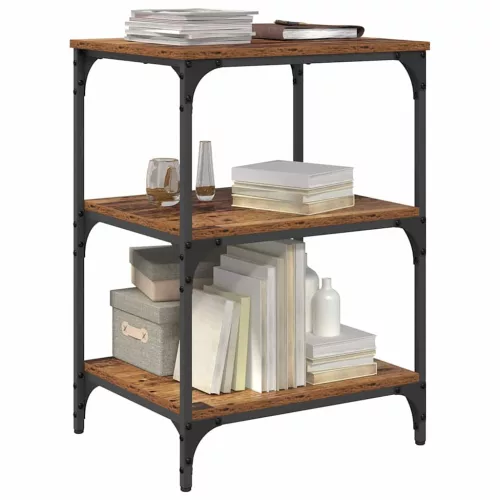  Nyomtatóállvány Öreg fa 50 x 41 x 75 cm Faanyag