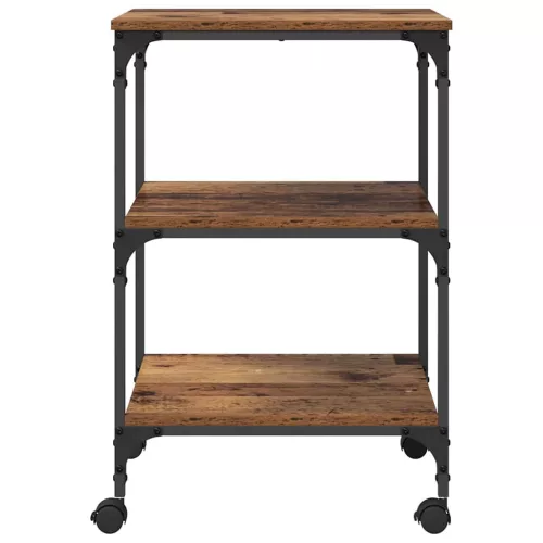  Nyomtatóállvány Öreg fa 50 x 41 x 75 cm Faanyag