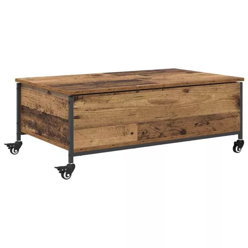  Dohányzóasztal Öreg fa 91 x 55 x 32 cm Faanyag