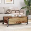  Dohányzóasztal Öreg fa 91 x 55 x 32 cm Faanyag