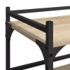  Konyhai kocsi Sonoma tölgy 50 x 35 x 75,5 cm Faanyag