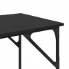  Asztal Fekete tölgy 120 x 50 x 75 cm Faanyag