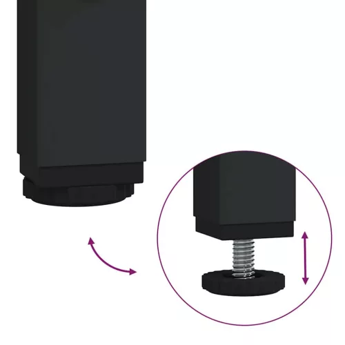 Dohányzóasztal kézműves tölgy 100 x 55 x 50 cm Faanyag