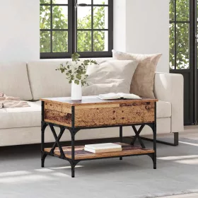  Dohányzóasztal Öreg fa 70x50x50cm Faanyag