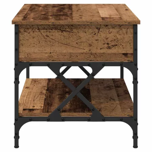  Dohányzóasztal Öreg fa 70x50x50cm Faanyag