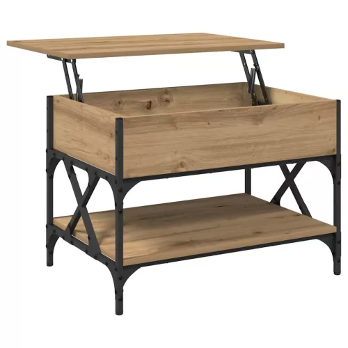  Dohányzóasztal Artisan tölgy 70x50x50cm Faanyag