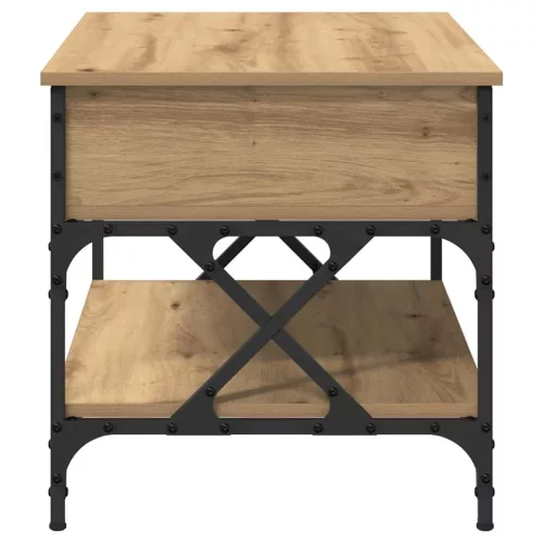  Dohányzóasztal Artisan tölgy 70x50x50cm Faanyag