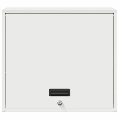  Fali szekrény a garázsba Fehér 60 x 40 x 53 cm Porfestett acél