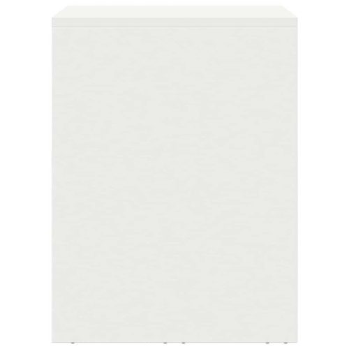  Fali szekrény a garázsba Fehér 60 x 40 x 53 cm Porfestett acél