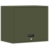 Fali szekrény a garázsba Oliva zöld 60 x 40 x 53 cm