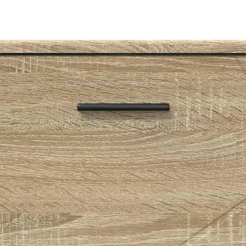  Fürdőszoba Székény sonoma tölgy 76.5 x 35 x 64 cm Faanyag