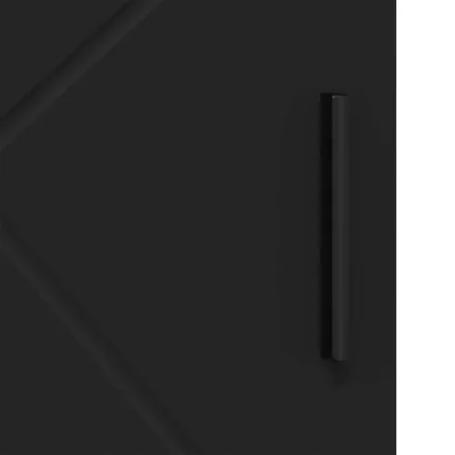  Fürdőszoba Székény polcokkal Fekete 30 x 35 x 95 cm Faanyag