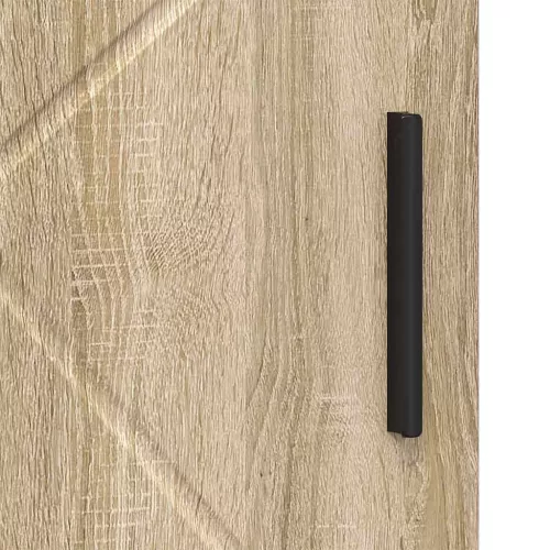  Fürdőszoba Székény ajtóval sonoma tölgy 30 x 35 x 95 cm Faanyag