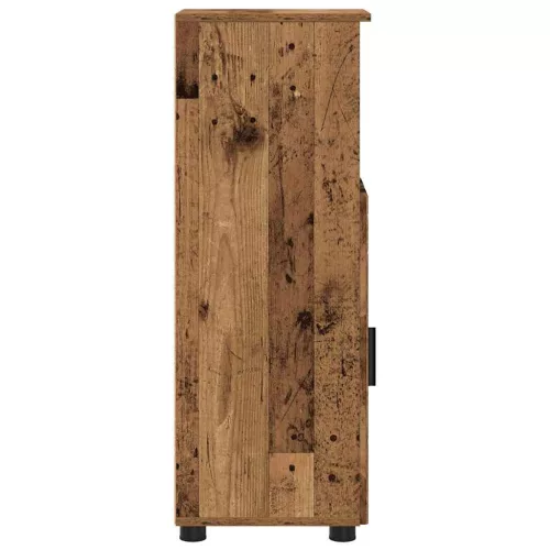  Fürdőszoba Székény polcokkal Régi fa 30 x 35 x 95 cm Faanyag