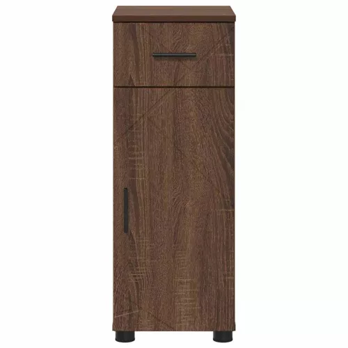  Fürdőszoba Székény fiókkal barna tölgy 30 x 35 x 80 cm Faanyag