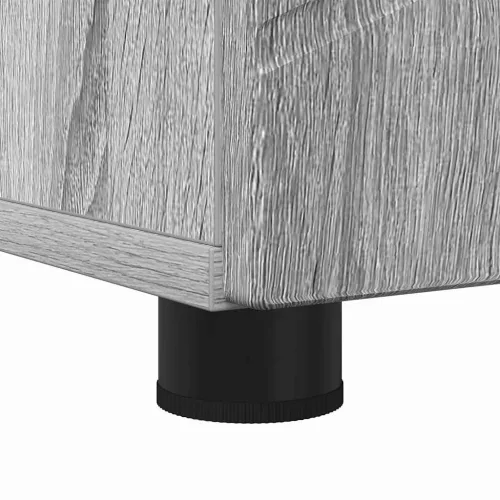  Fürdőszoba Székény Szürke Sonoma 30 x 35 x 192 cm Faanyag & Fém