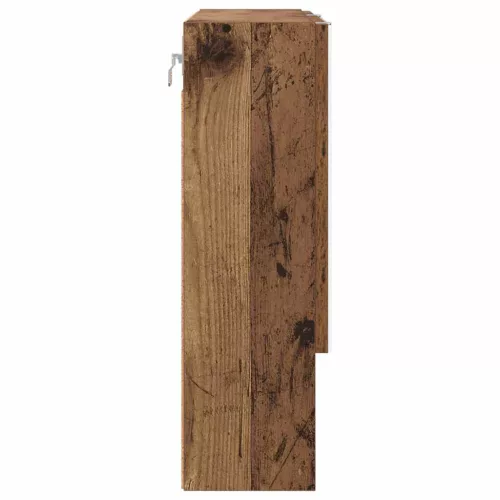  Tükörszekrény Falra szerelhető Öreg fa 59 x 17 x 55 cm Faanyag