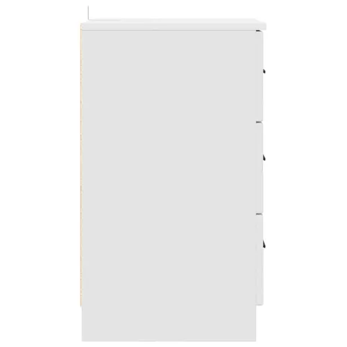  Éjjeliszekrény fiókkal Fehér 38 x 38 x 66 cm Faanyag